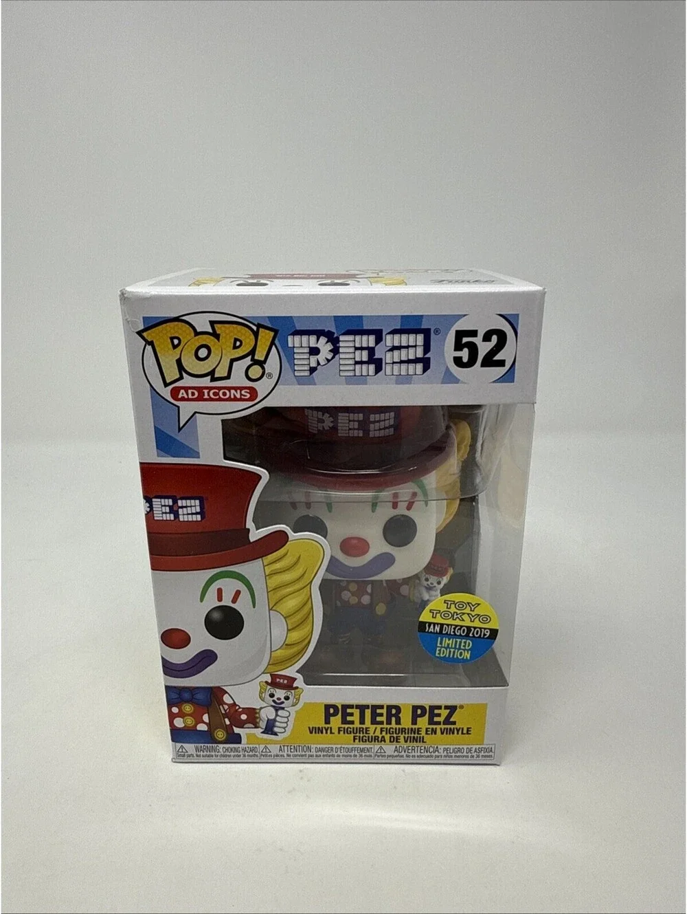 Funko Pop! Ad Icons Peter Pez  (2019 San Diego Comic Con Toy Tokyo) #52